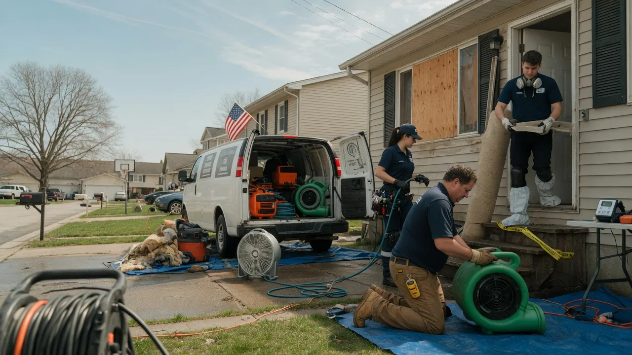 Water Damage Restoration in Fifty Six, AR near me